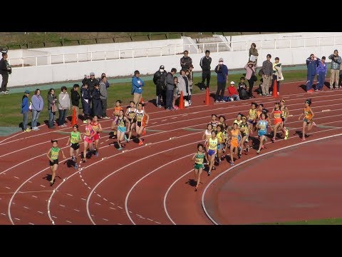 H30　都道府県駅伝選考会　中学女子3000m