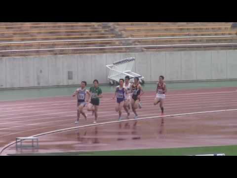2017 東海学生陸上 男子 800m 予選 8