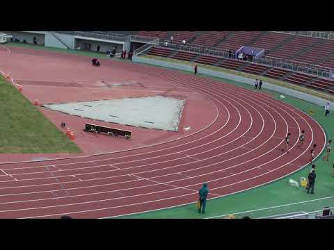 2018 第1回県記録会 高校一般男子100m7組