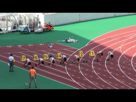 2017年 愛知県陸上選手権 女子100m 準決勝2組