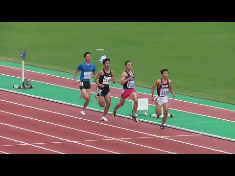 2019年度 兵庫陸上秋季記録会 男子800m1組