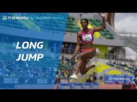 Khaddi Sagnia soars to 6.95m long jump victory in Eugene - Wanda Diamond League