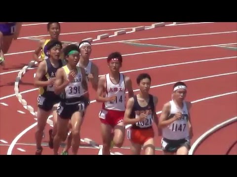 群馬県高校総体陸上2017 男子3000mSC決勝