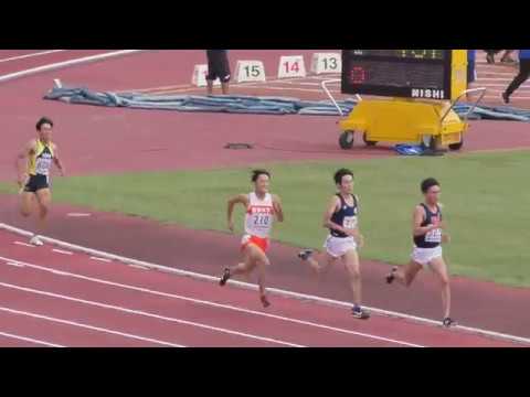 2019 東北陸上競技選手権 男子 800m 予選3組