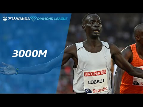 Dominic Lobalu chases down Jacob Kiplimo to win Stockholm 3000m - Wanda Diamond League 2022