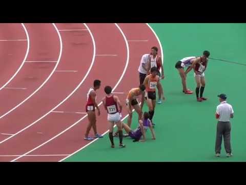 第51回全国高等専門学校体育大会陸上競技　男子400m　決勝　大会新記録　2016/8/25