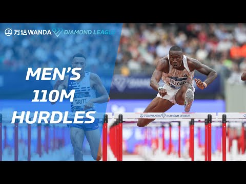 Grant Holloways cruises to 110m hurdles victory in London - Wanda Diamond League 2023