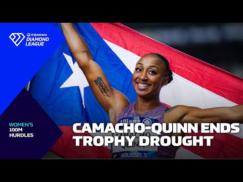 Jasmine Camacho-Quinn wins FIRST Diamond Trophy in 100m hurdles - Wanda Diamond League 2024