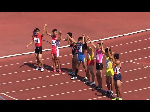 男子200m決勝 22秒11 近畿中学総体2019