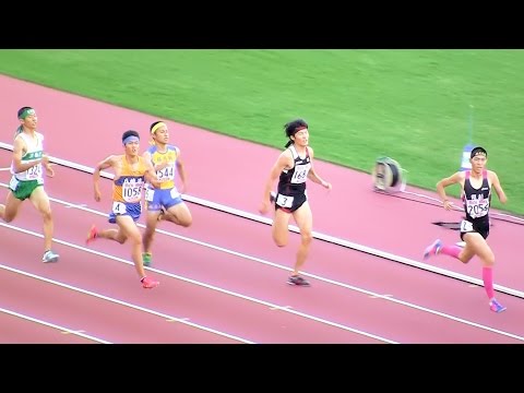 2015ユース陸上男子 800ｍ 決勝 20151017