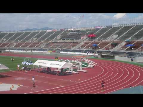 女子やり投げ　決勝　最終投擲　～第72回愛媛陸上選手権大会～