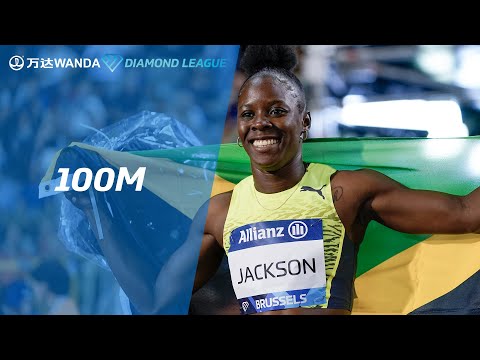 Shericka Jackson beats Shelly-Ann Fraser-Pryce in Brussels 100m photo finish - Wanda Diamond League