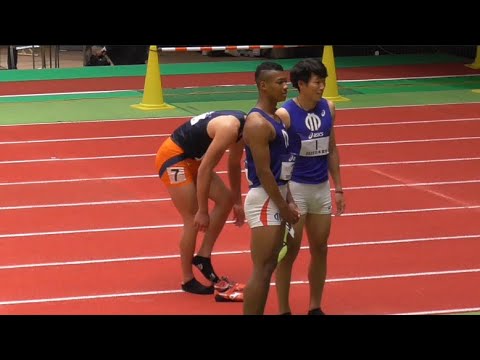 予選-決勝　NCH男子60ｍH　2022日本室内陸上