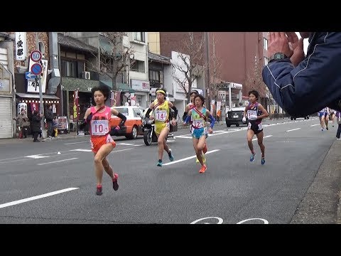 2018.1.14 都道府県対抗女子駅伝 3区 大阪・長野・熊本通過 不破 聖衣来さん10人抜き &amp; 区間賞