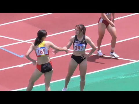 準決勝、決勝 女子400mH 西日本インカレ陸上2024