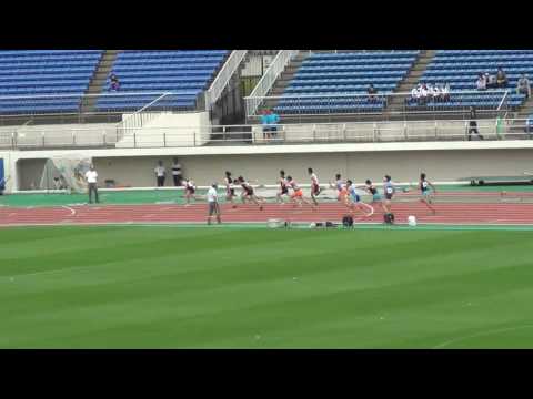 2017 東北高校陸上 男子 4×100mR 予選1組