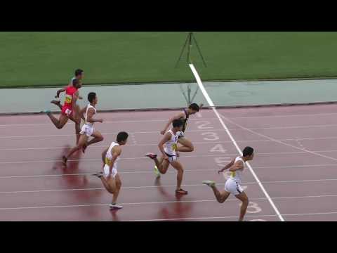 2017 関東学生新人陸上 男子 200m 準決勝2組