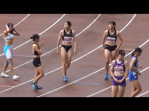 予選 部門B女子100m エコパトラックゲームズ陸上2024