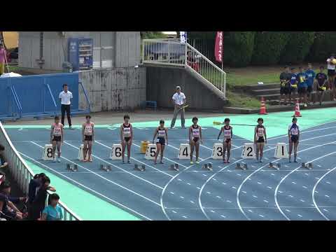 20180915145948県高校新人大会女100ｍ決勝 神田あやの