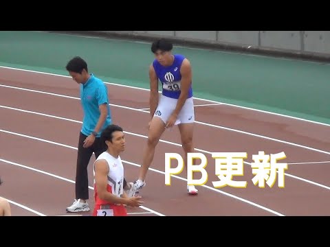 予選 一般＆GP 男子110mH 布勢スプリント陸上2024