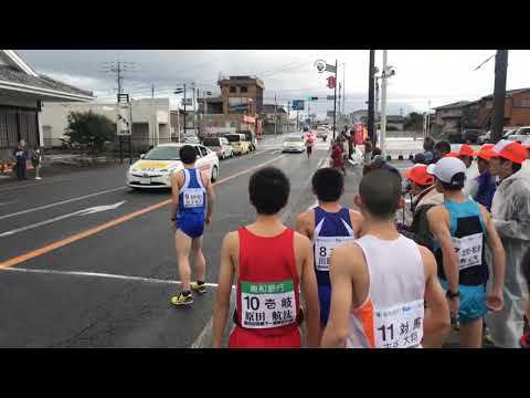 【長崎新聞】県下一周駅伝　第３日・６区から７区＜有明航送船入口＞