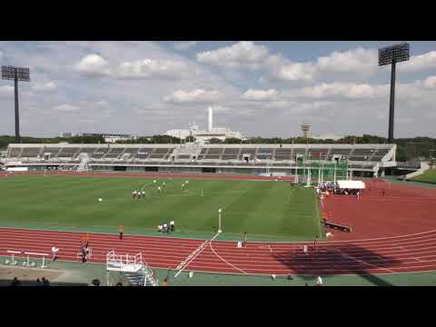 女子4×100mR 予選1組 関東学生新人 R01