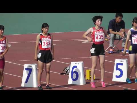 女子100mH_決勝_第48回北海道中学校陸上20170730