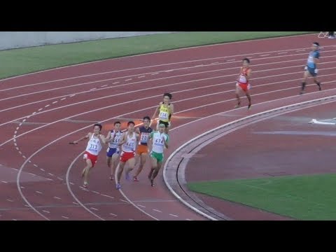 H30　関東高校新人　男子4x400mR　決勝