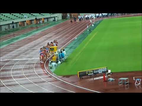 全日本実業団陸上2017・女子10000mタイムレース1組、1着：光延友希（デンソー）32分56秒87