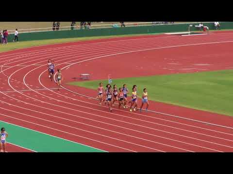2017福井県陸上新人戦女子1500m予選1組