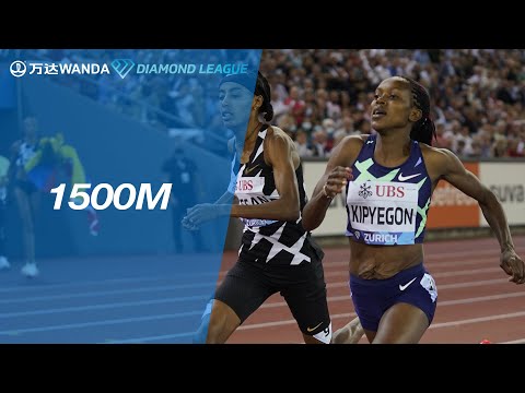 Faith Kipyegon beats Sifan Hassan in 1500m - Wanda Diamond League Final 2021