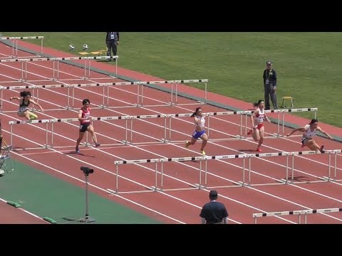 2017 岩手県陸上競技選手権大会 1部女子100メートルハードル決勝