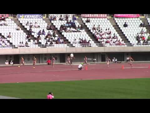 2015 日本インカレ陸上 女子200m 準決勝2