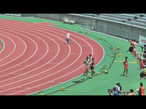 H28　関カレ　1部　男子100m　予選2組
