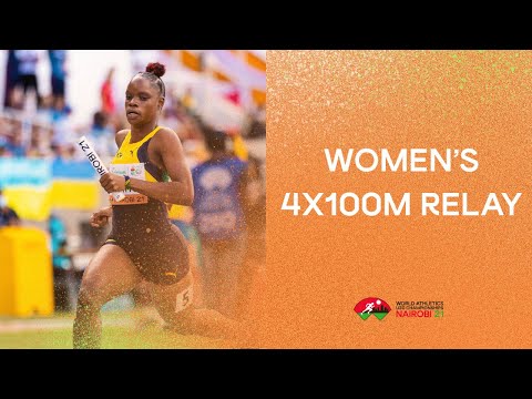 World U20 Record Women&#039;s 4x100m Relay Final | World Athletics U20 Championships