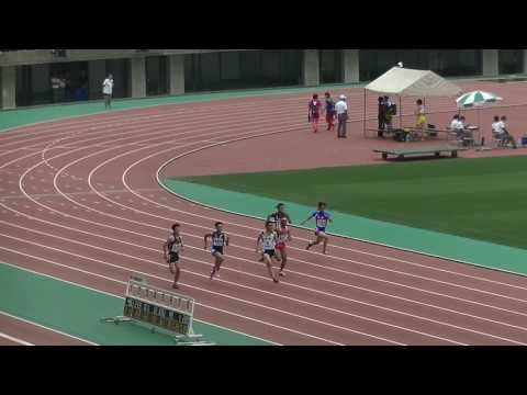 20170617_南九州高校総体陸上_男子200m_予選3組