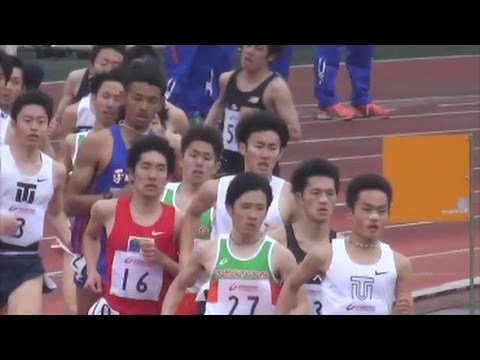 関東私学六大学対校陸上2017　男子1500m