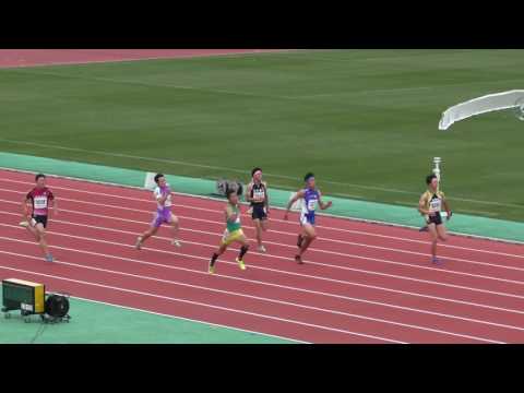 2017 東北高校陸上 男子 200m 予選4組