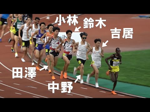 篠原が日本人学生歴代１位！GP CTBronze 男子5000m Yogiboアスレチックチャレンジ陸上2024 ヨギボー新潟