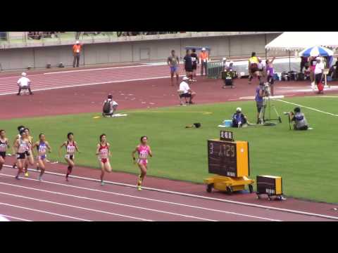 2016 岡山インターハイ陸上 女子800m準決勝3