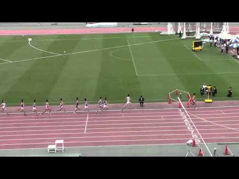 2015 西日本インカレ陸上 男子1500m 予選4