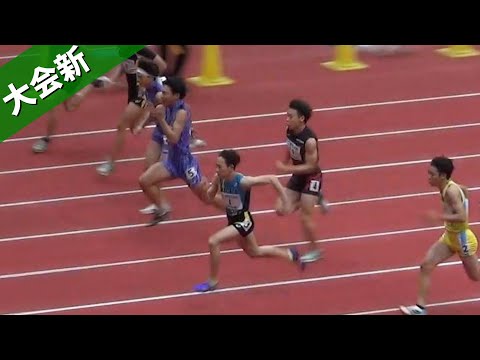 決勝 U16 男子60m 日本室内陸上2024