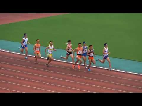 2018全国高校総体陸上南九州大会（沖縄)男子800m予選1組