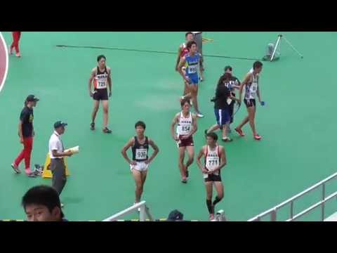 第51回全国高等専門学校体育大会陸上競技　男子4×100mR　決勝　2016/8/24