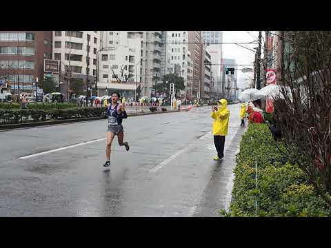 東京マラソン 2019　32.5km地点付近　2019年3月3日