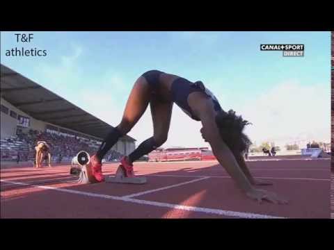 Kaliese Spencer wins 400m Hurdles Women&#039;s - Decanation 2016