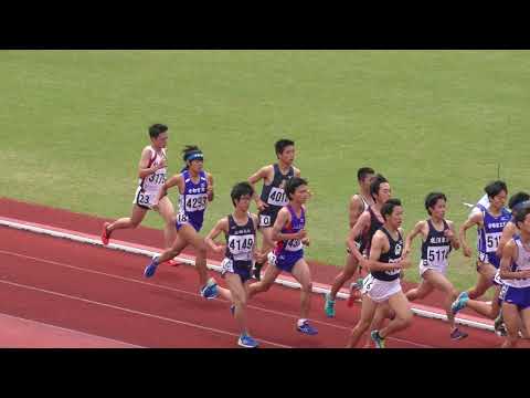 H30　栃木県高校総体　男子1500m　予選5組