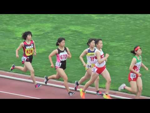 H29　千葉県高校総体　女子1500m　予選3組