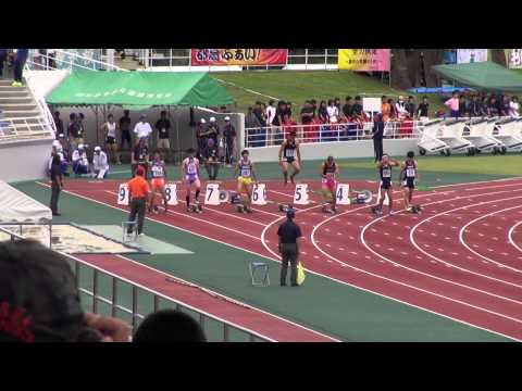2015年 近畿IH 陸上 男子100m 凖決勝1～3組