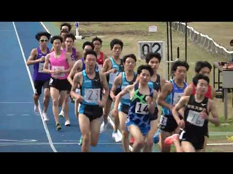 日体大記録会 男子1500m1組 2022.5.7